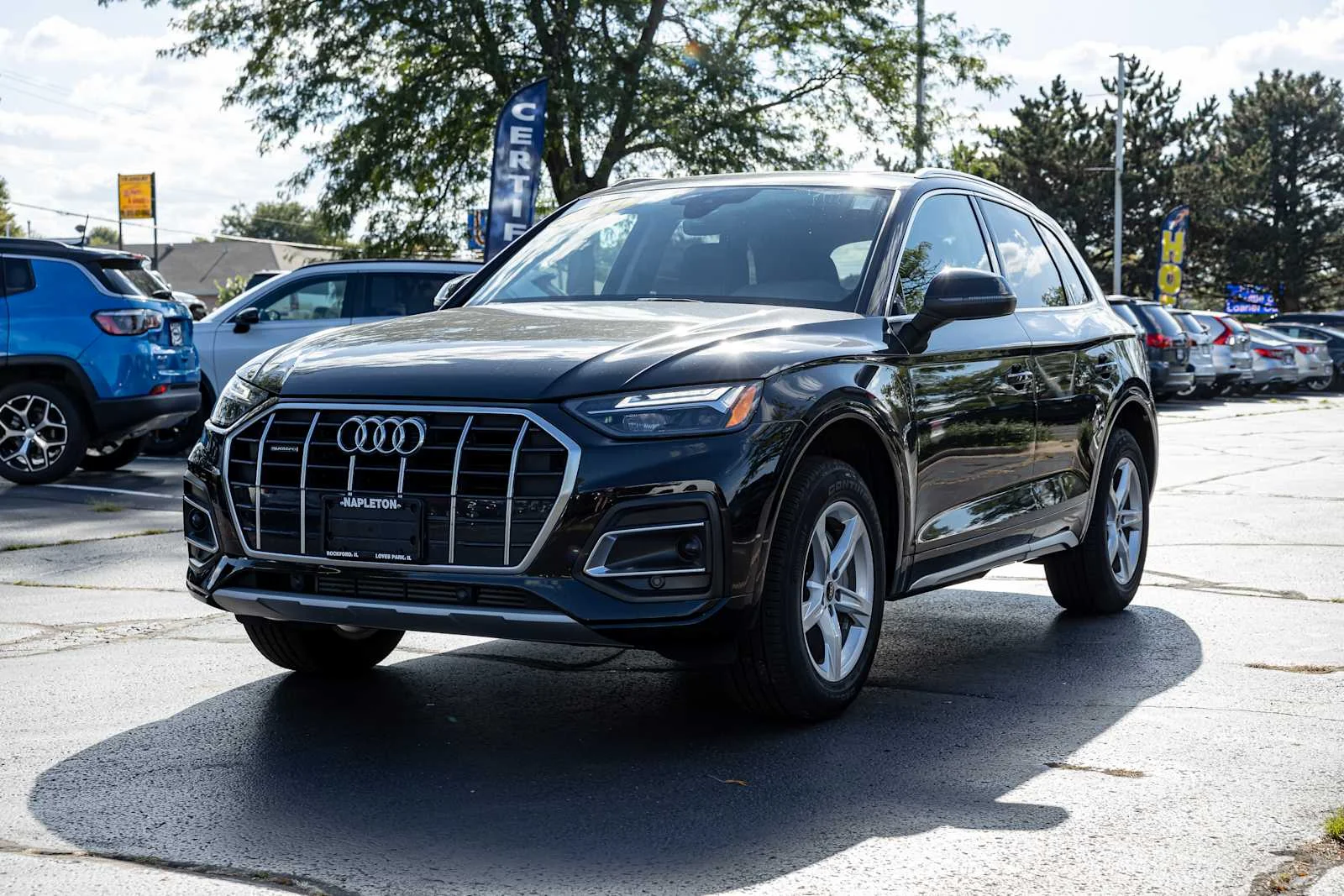Used 2024 Brilliant Black Audi Premium image 3