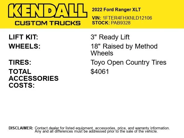 Used 2022 Orange Ford XLT image 2