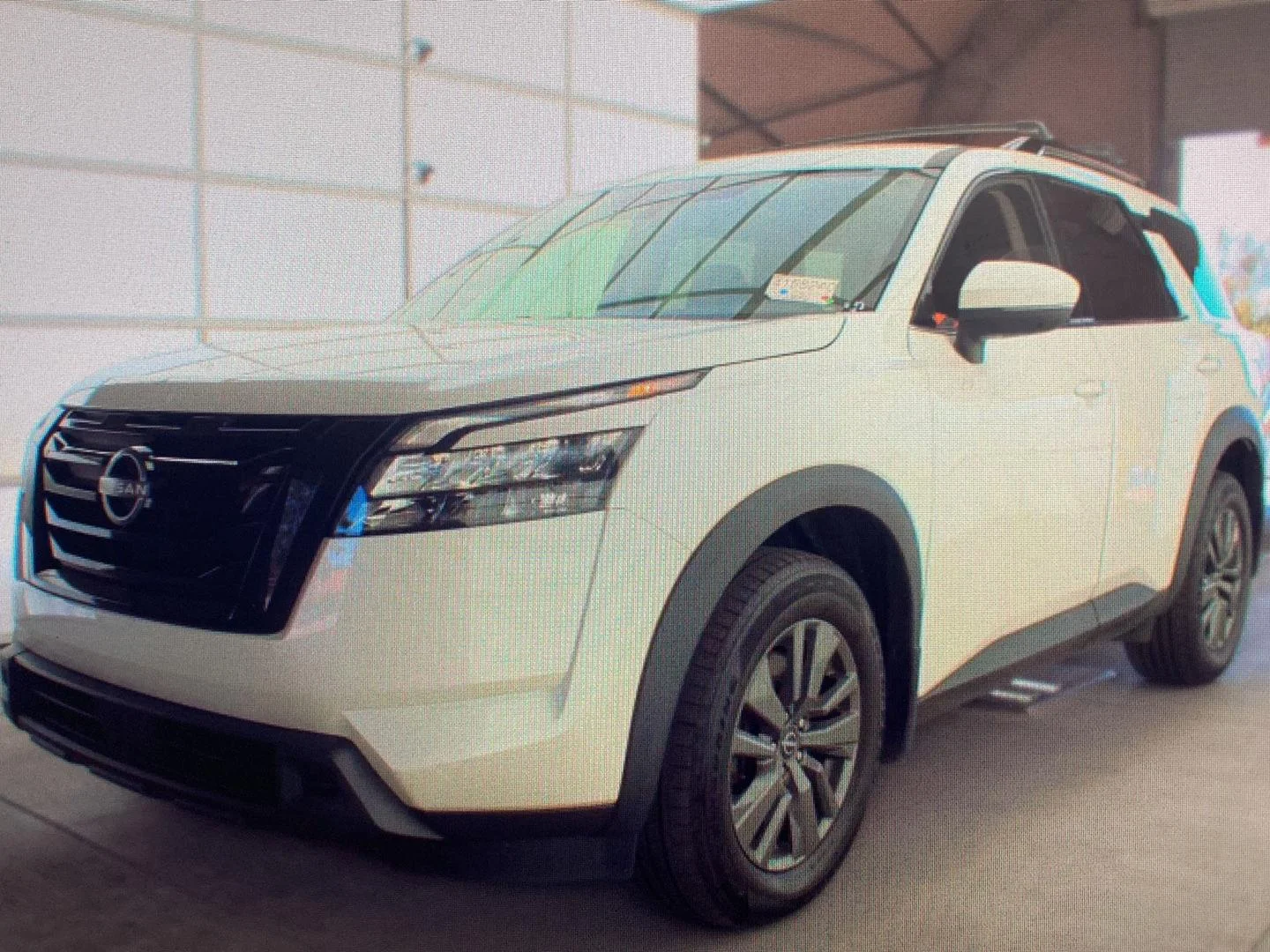 Used 2023 Pearl White Tricoat Nissan SV image 3