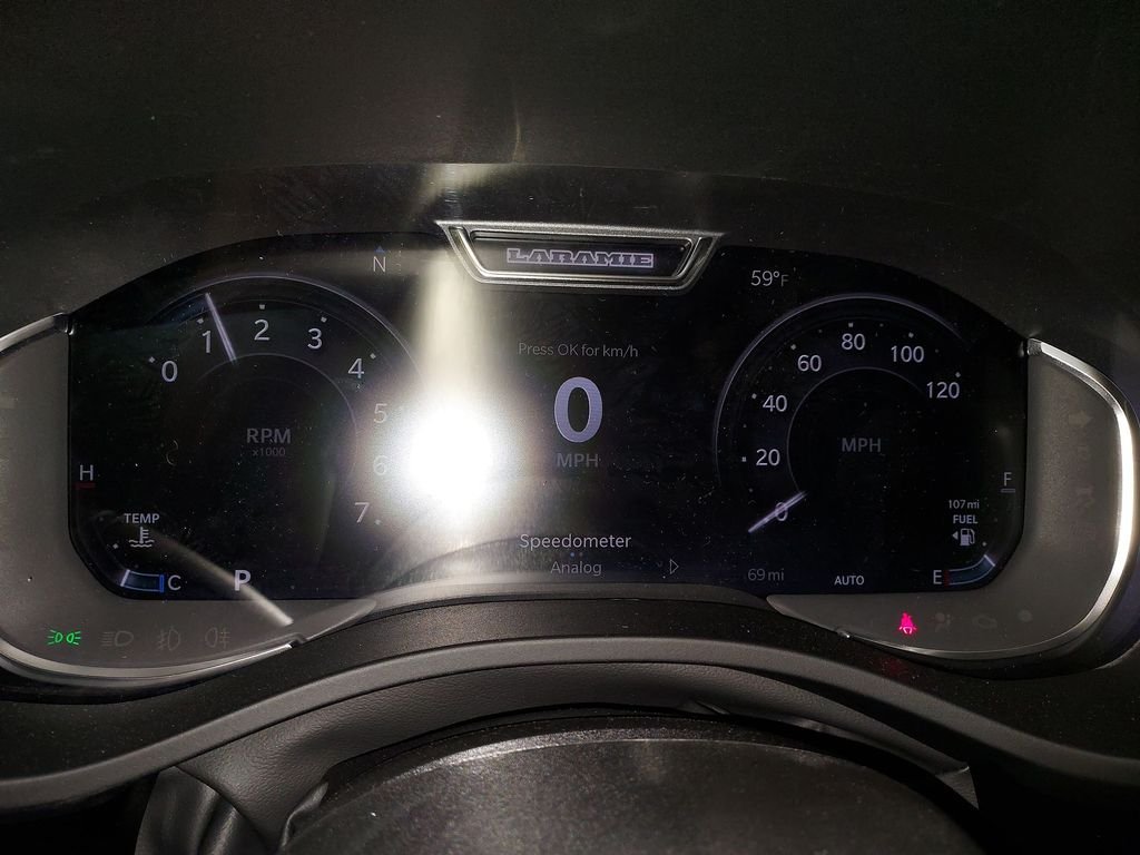 New 2026 Bright White Clear-Coat Exterior Paint RAM Laramie image 21