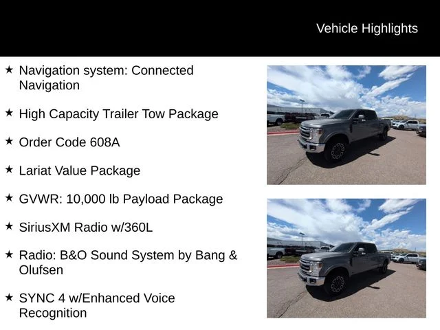 Used 2022 Gray Ford Lariat image 8