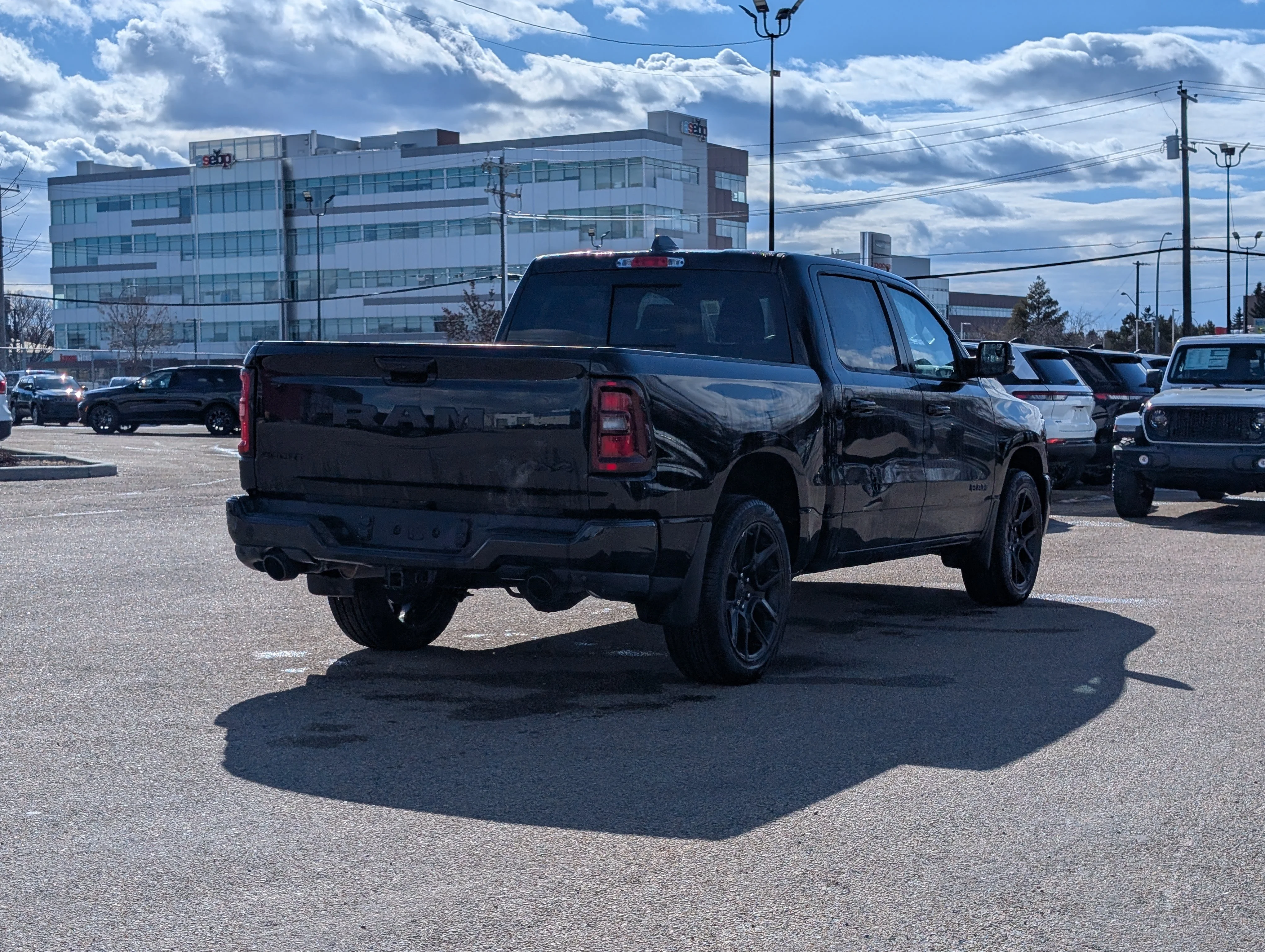 New 2026 Diamond Black Crystal Pearl Ram Sport image 7