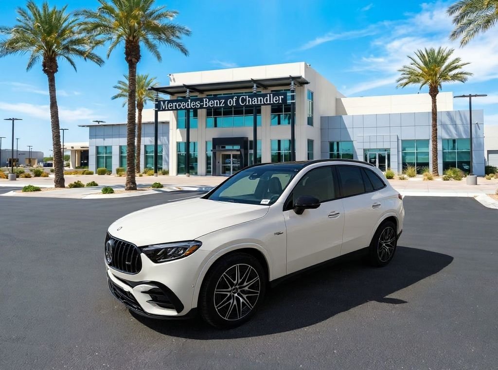 New 2026 Polar White Mercedes-Benz GLC 43 AMG® image 1