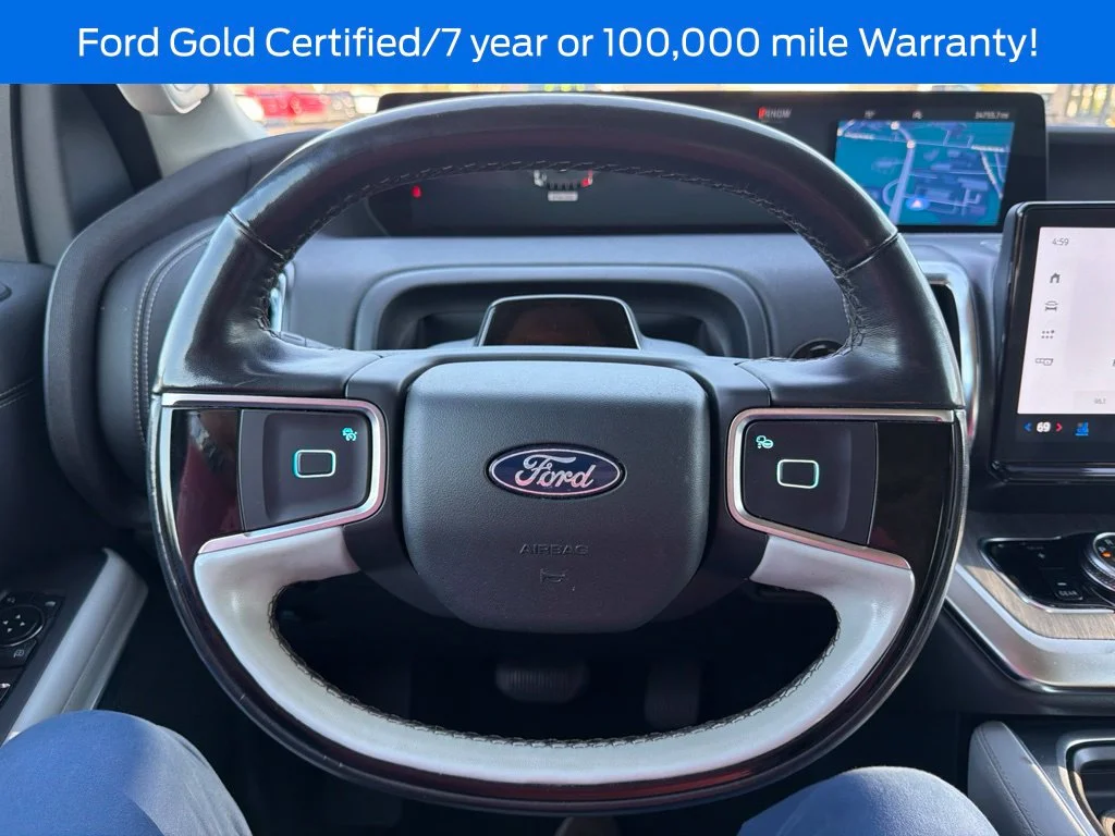 Certified Used 2025 White Ford Platinum image 36