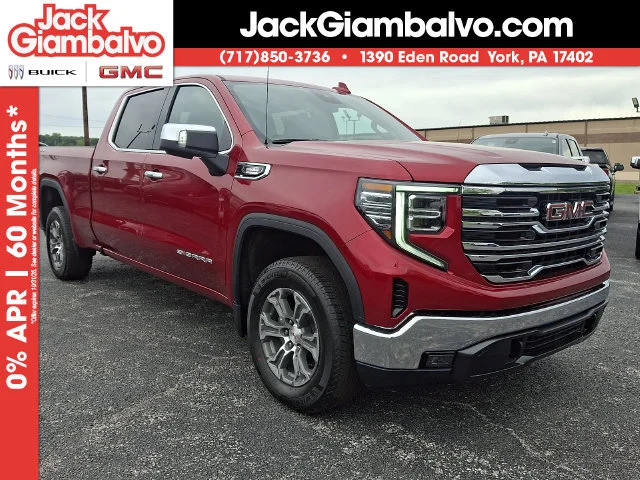 New 2026 Volcanic Red Tintcoat GMC SLT image 1
