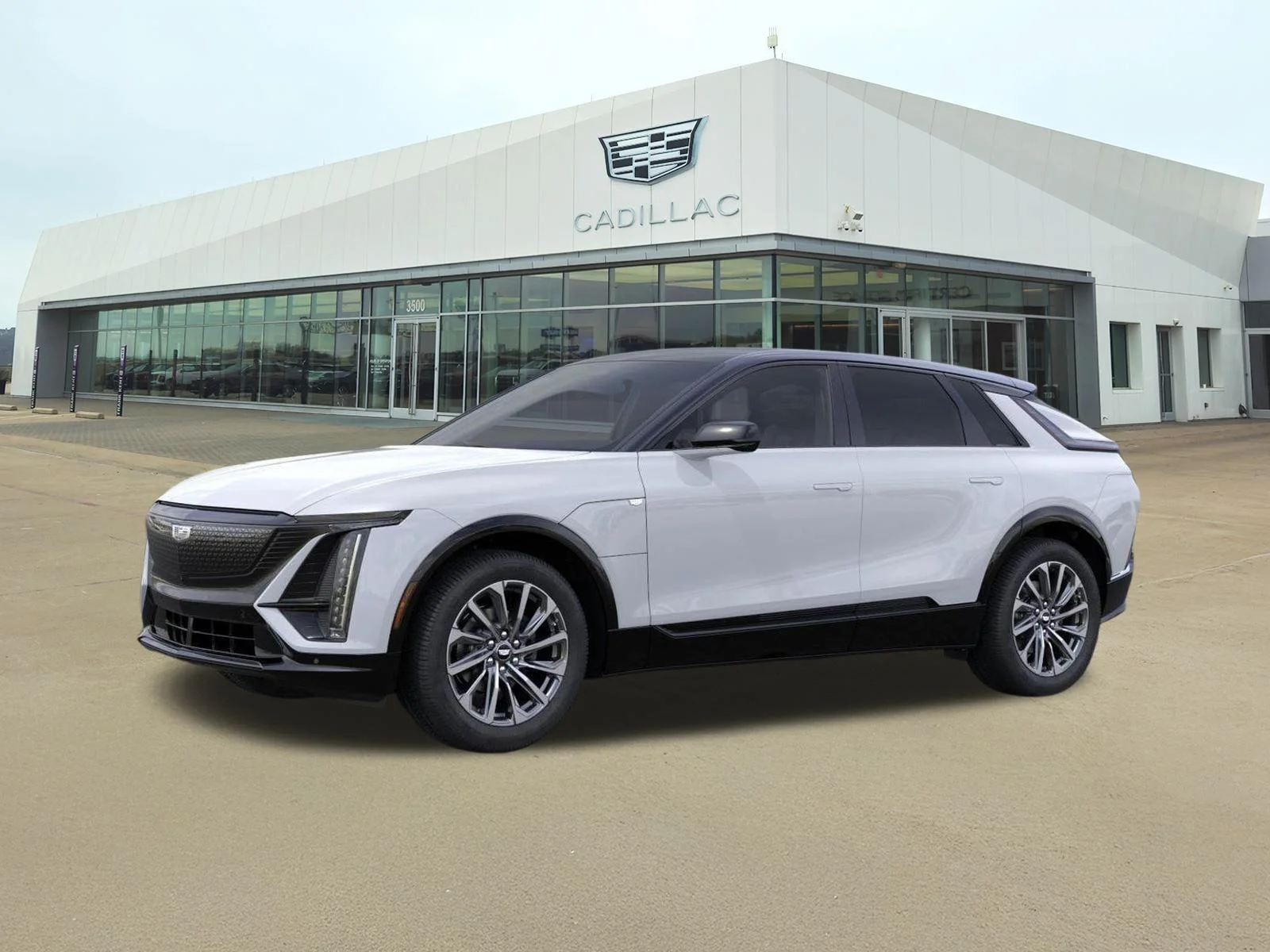 New 2027 Vibrant White Tricoat Cadillac Sport image 2