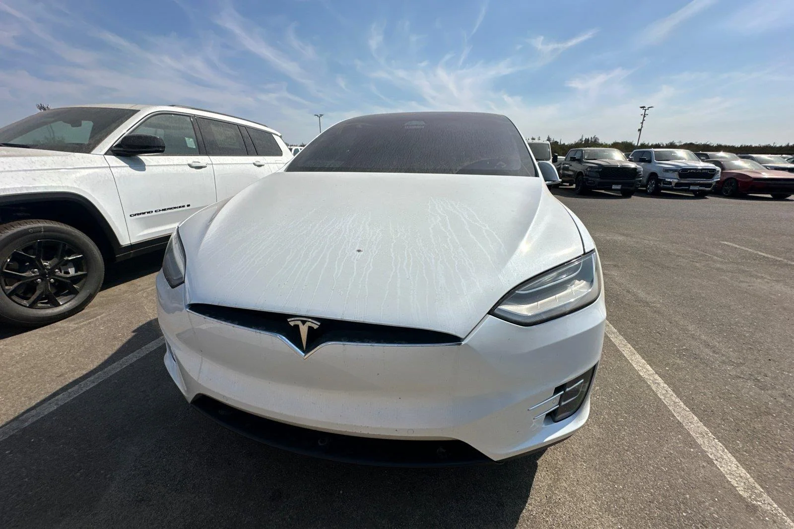 Used 2020 Pearl White Multi-Coat Tesla Performance image 3