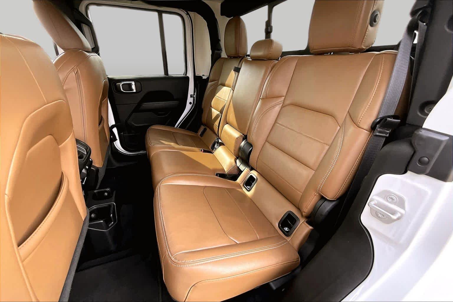 Used 2023 Bright White Clearcoat Jeep Overland image 19