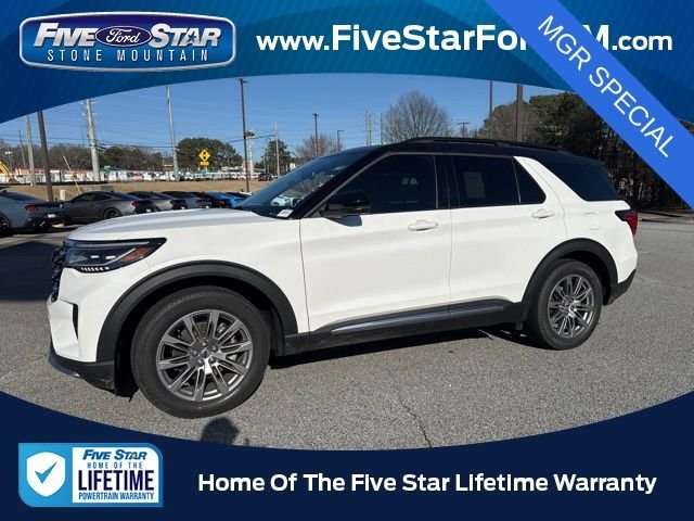 New 2026 Star White Metallic Tri-Coat Ford Platinum image 6