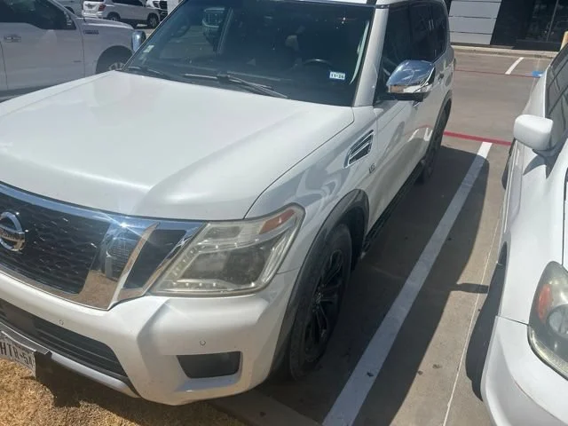 Used 2017 Nissan Armada Platinum with VIN JN8AY2NF9H9300220 for sale in Plano, TX