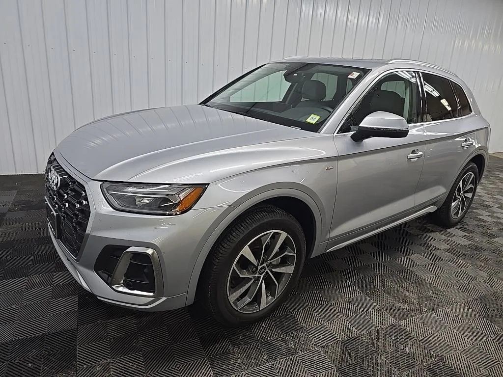 Used 2022 Gray Audi 45 S line Premium image 8