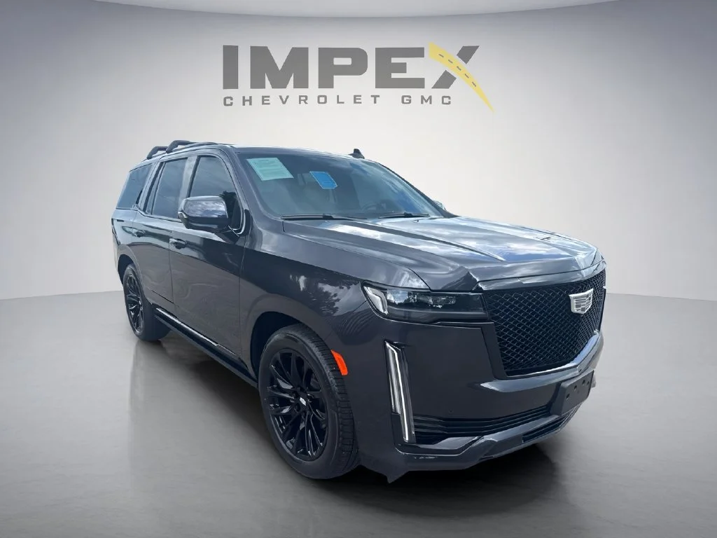 Used 2024 Galactic Gray Metallic Cadillac Sport image 7