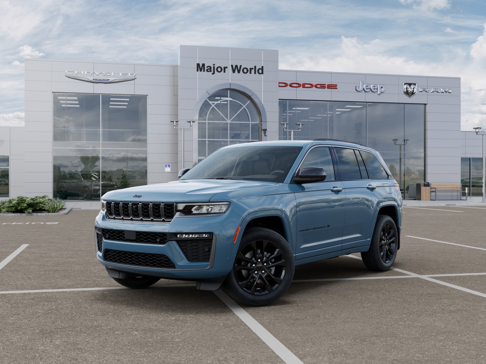 New 2026 Steel Blue Exterior Paint Jeep Limited image 1