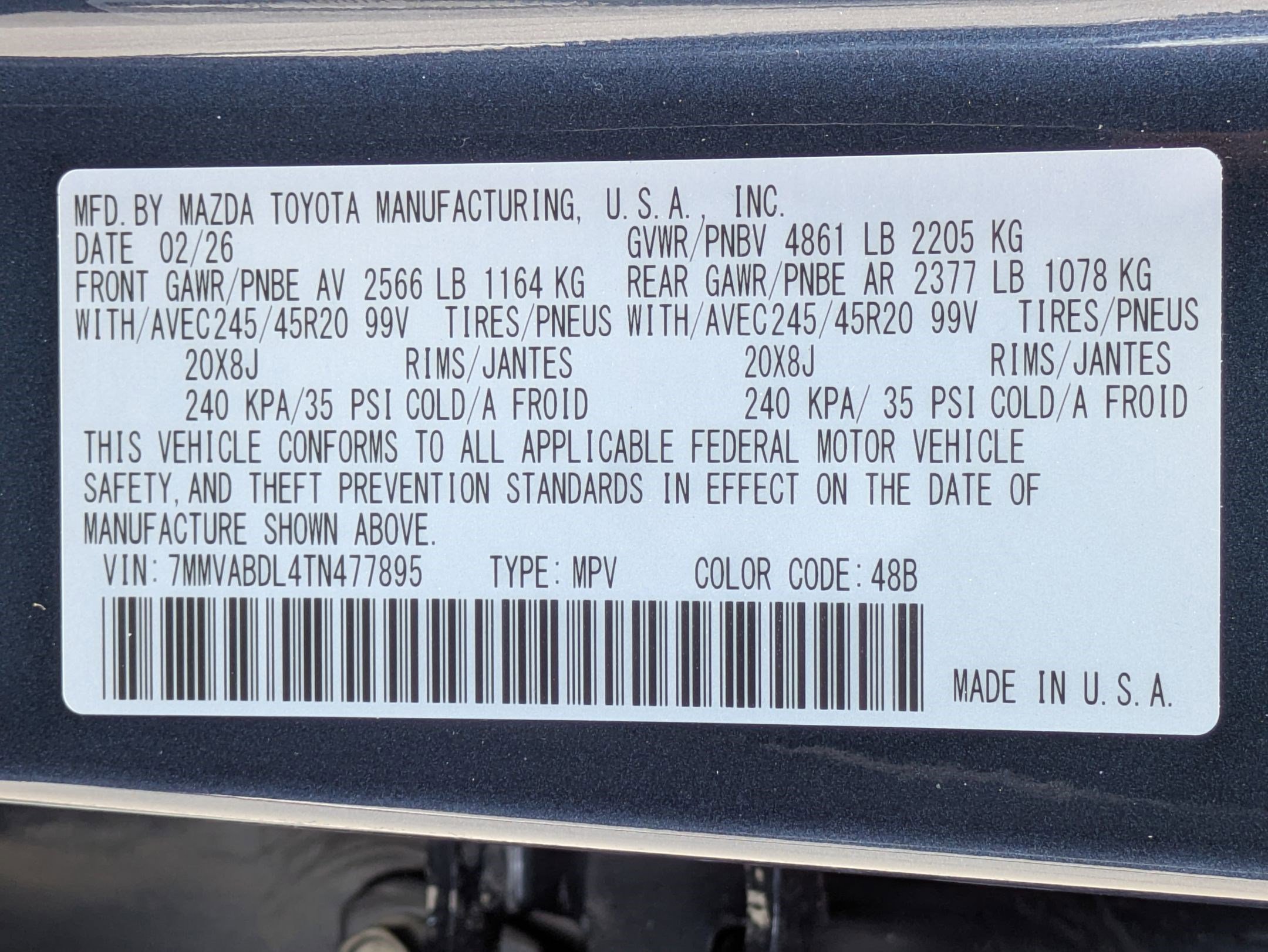 New 2026 Ingot Blue Metallic Mazda 2.5 S Premium image 16