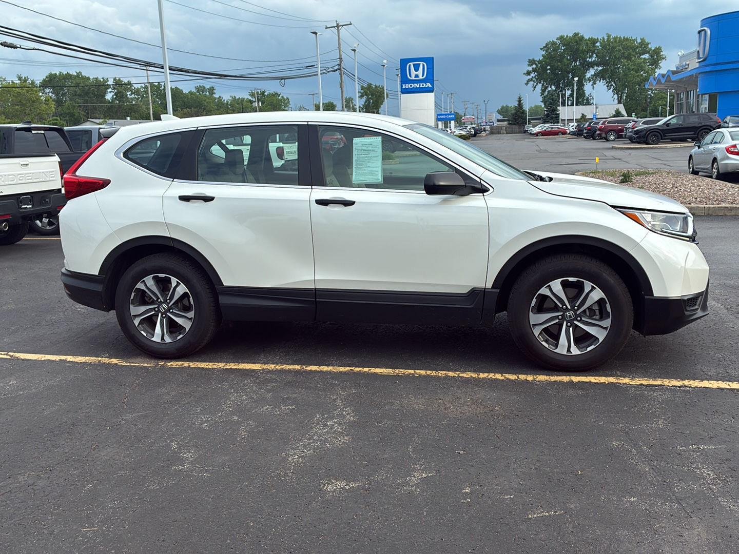 Used 2018 White Diamond Pearl Honda LX image 14