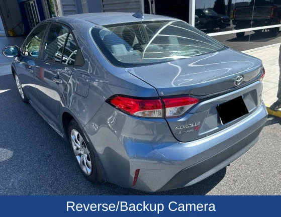 Used 2025 Blue Toyota LE image 3