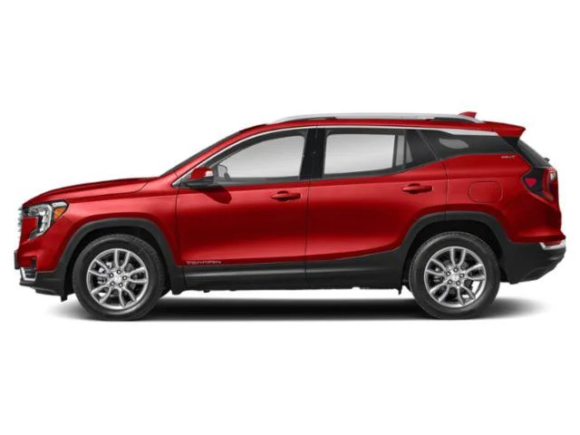 Used 2023 Volcanic Red Tintcoat GMC SLE image 3