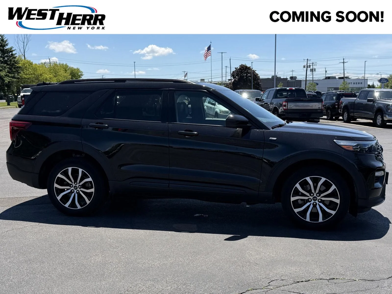 Used 2022 Agate Black Ford ST-Line image 1