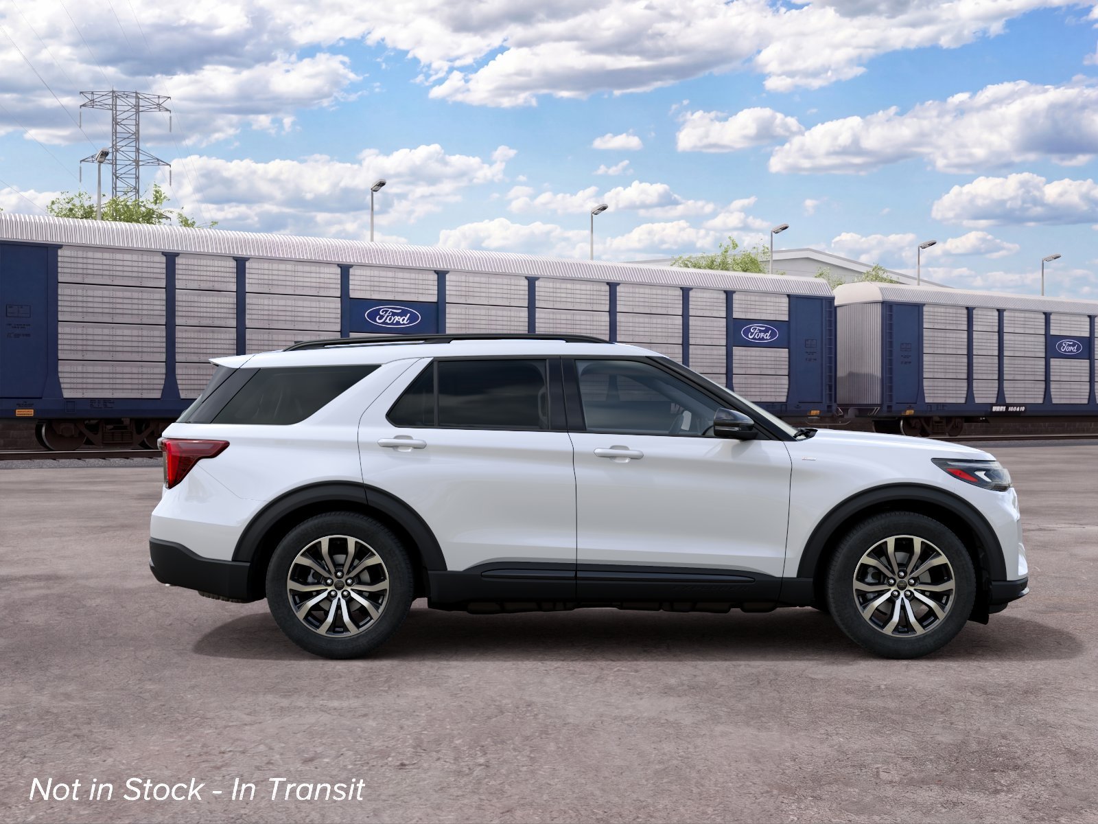 New 2027 Star White Metallic Tri-Coat Ford ST-Line image 8