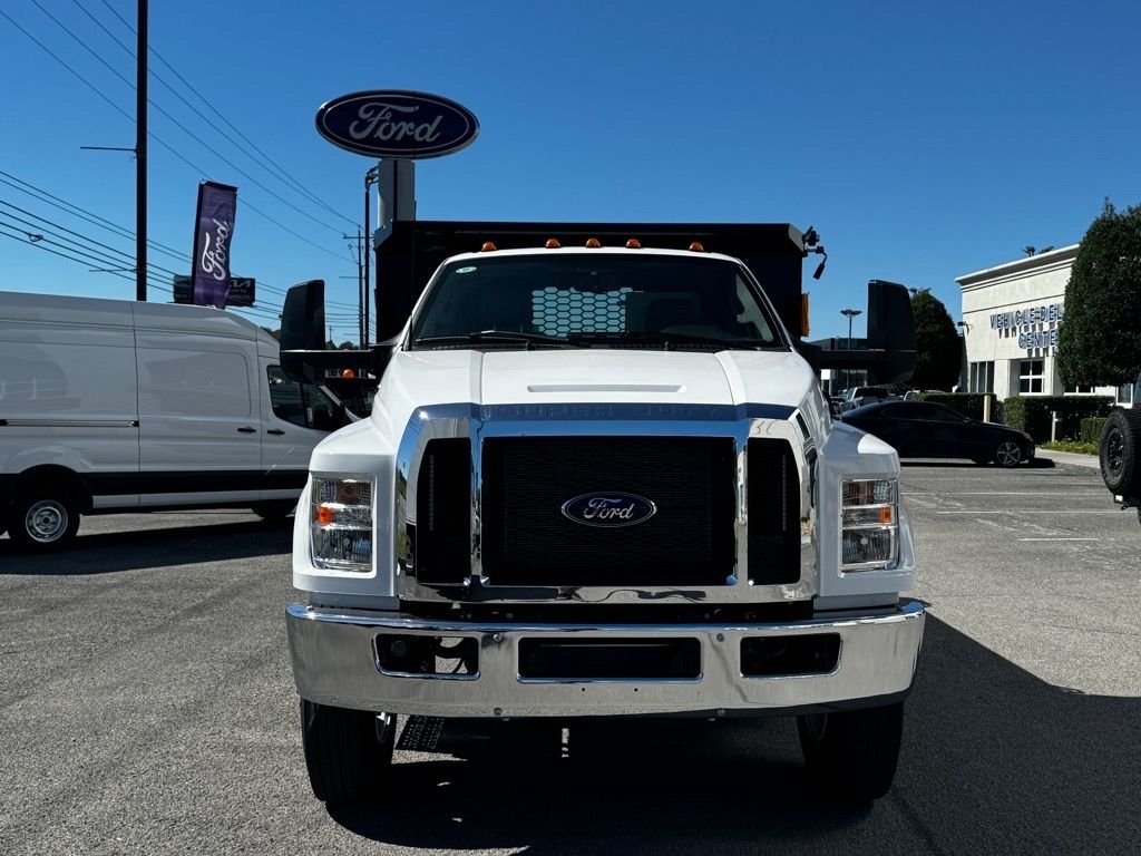 New 2025 Oxford White Ford F-650 SD Gas Straight Frame image 2