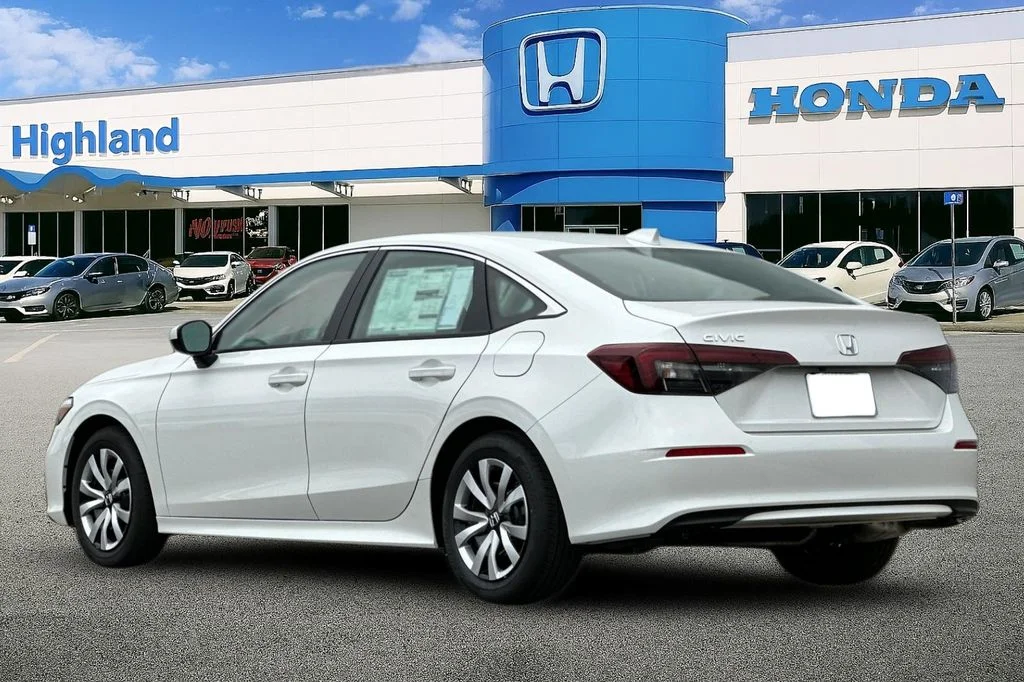 New 2026 Platinum White Pearl Honda 2WD LX image 3