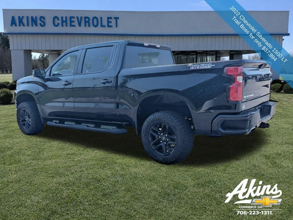 Used 2022 Black Chevrolet LT Trail Boss image 6