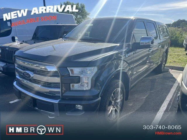 Used 2015 Green Gem Metallic Ford Platinum image 2