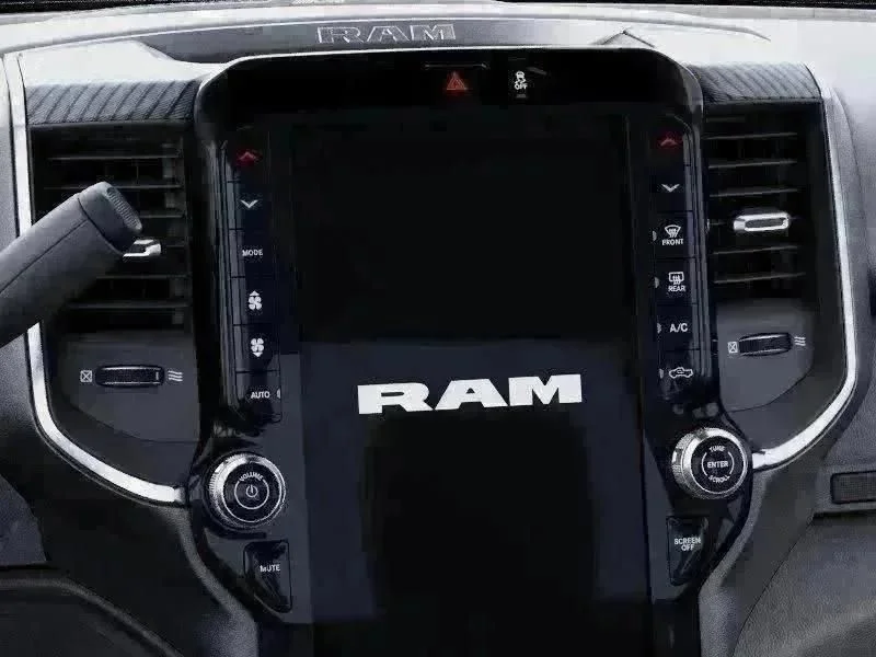 New 2026 Diamond Black Crystal Pearlcoat RAM Big Horn Night Edition image 97