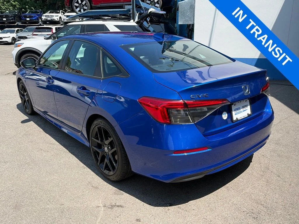 Certified Used 2023 Aegean Blue Metallic Honda Sport image 3