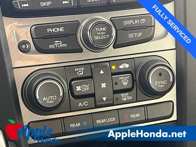 Used 2015 Obsidian Blue Pearl Honda EX image 27