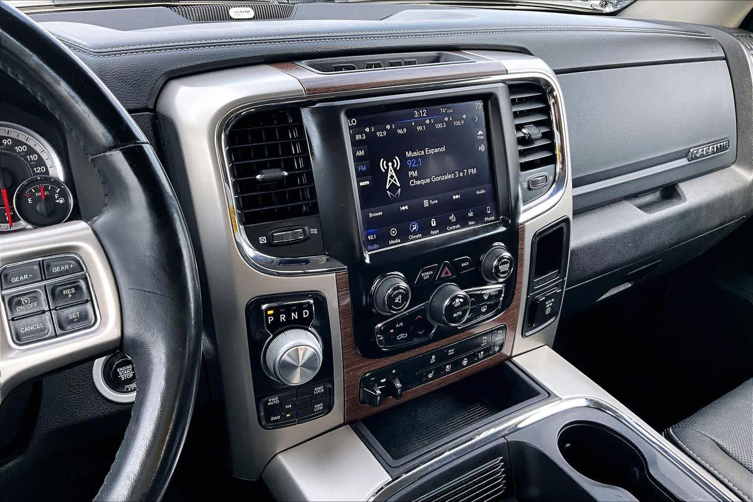 Used 2018 Granite Crystal Metallic Clearcoat Ram Laramie image 7