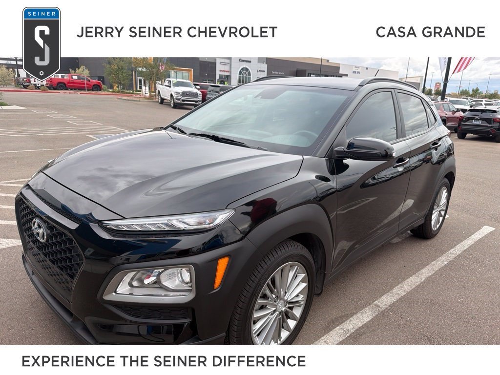 Used 2021 Ultra Black Hyundai SEL image 1