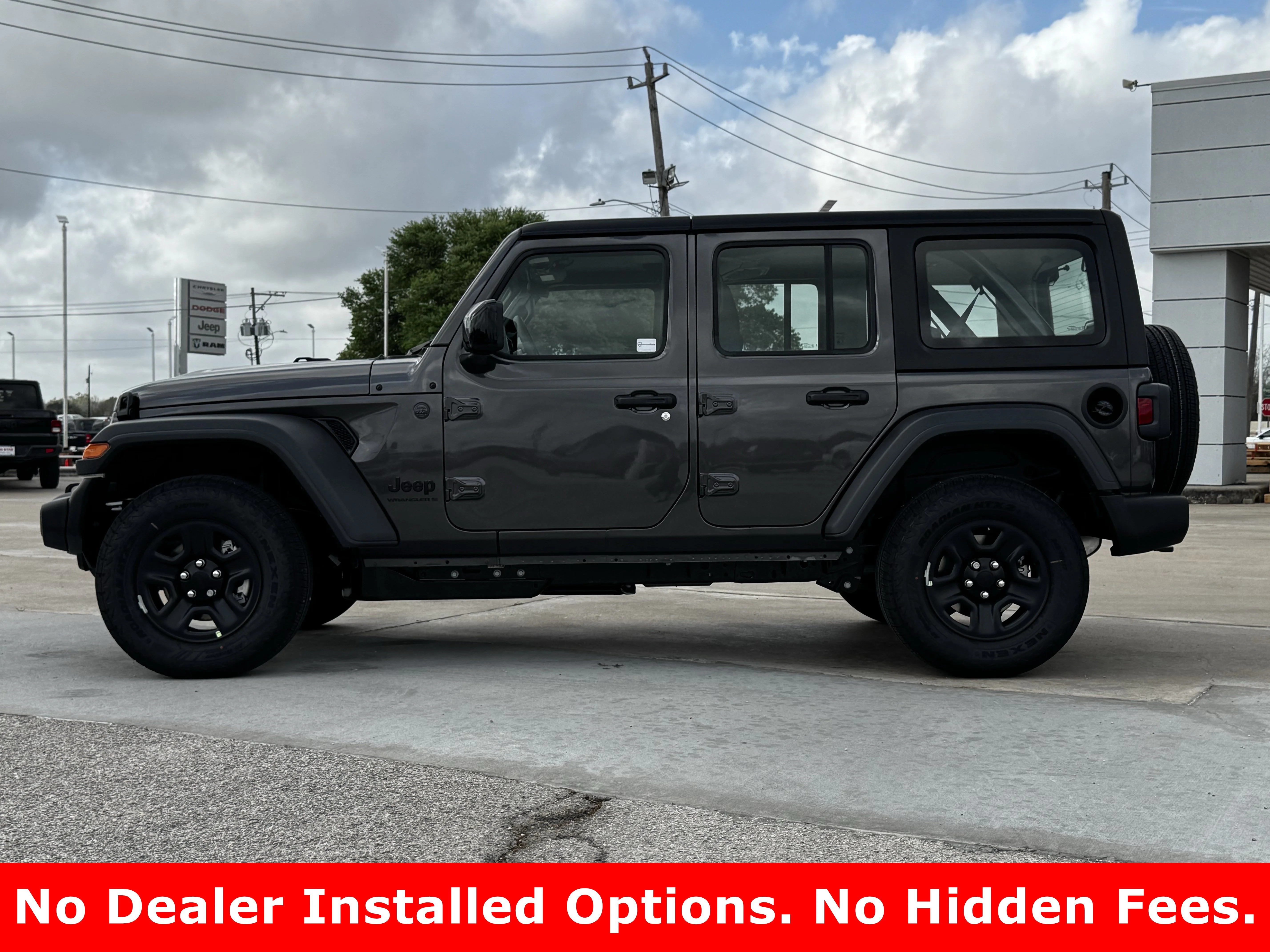 New 2026 Granite Crystal Metallic Clearcoat Jeep Sport image 6