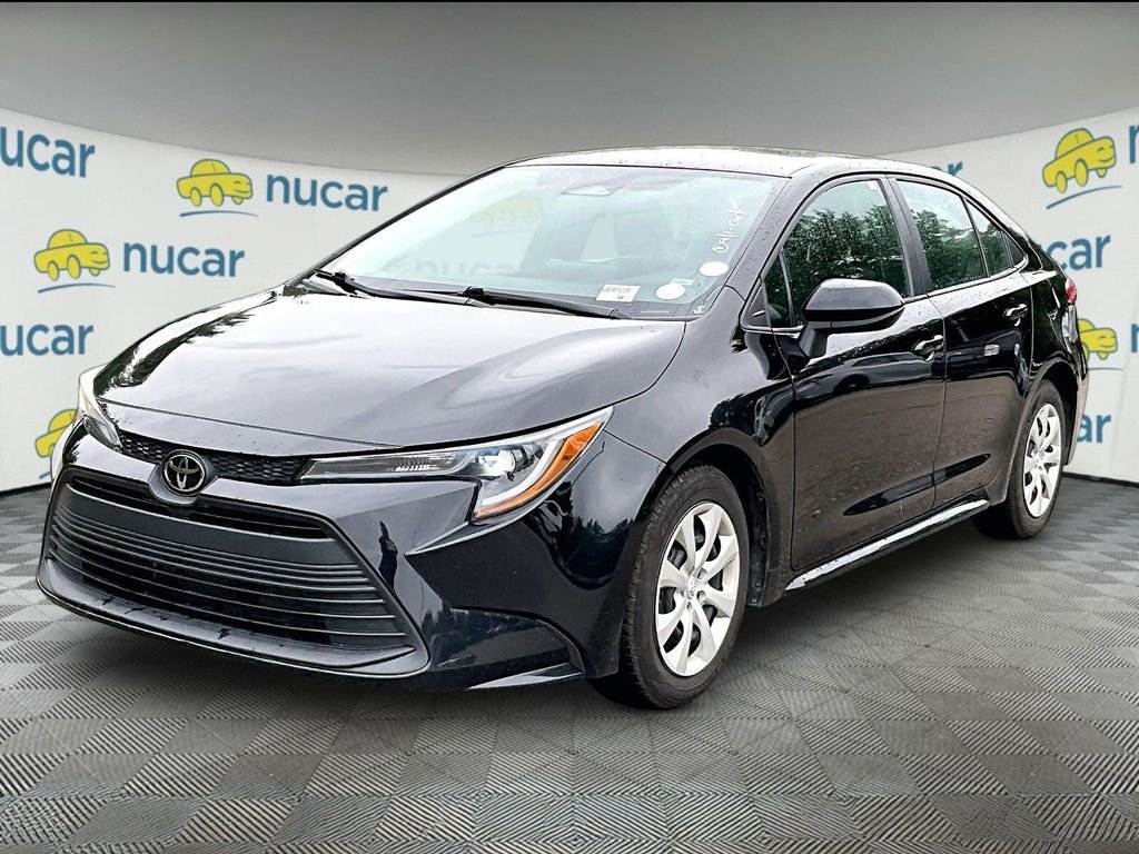 Certified Used 2024 Black Toyota LE image 3