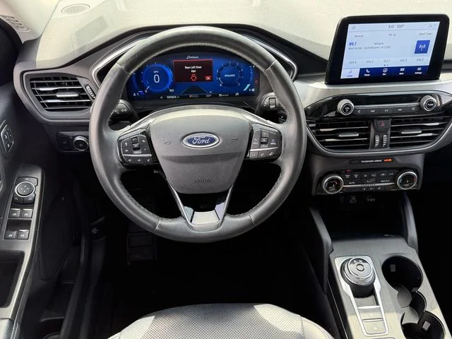 Used 2022 Blue Ford Titanium image 12