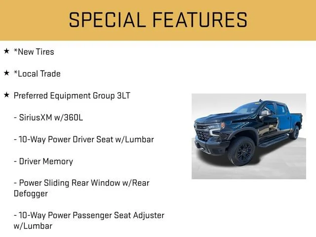 Used 2024 Black Chevrolet ZR2 image 6