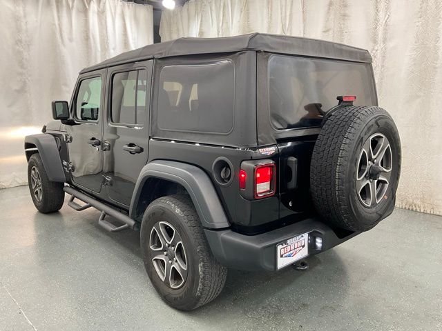Used 2020 Black Jeep Unlimited Sport S image 5