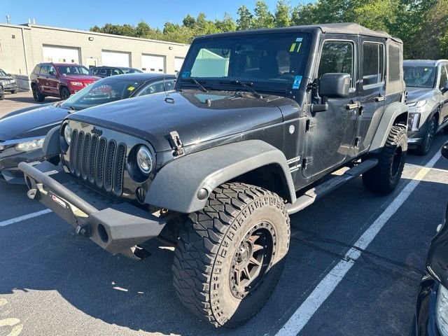 Used 2016 Black Jeep Unlimited Sport image 3