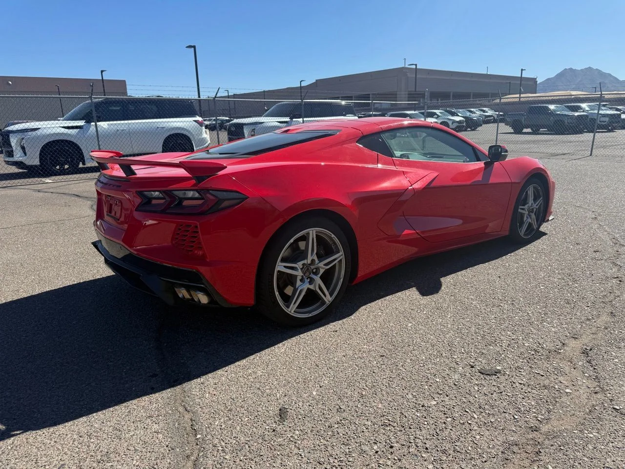 Used 2025 Torch Red Chevrolet Stingray image 5