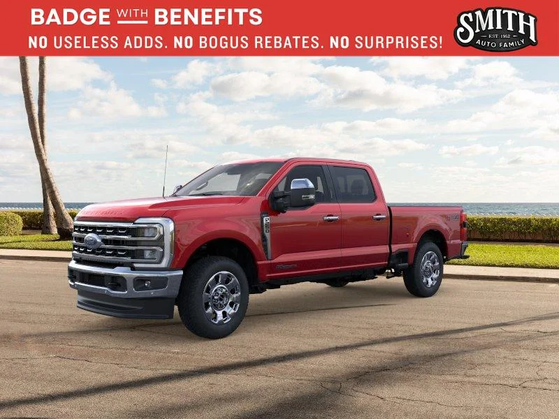 New 2026 Ruby Red Metallic Tinted Clearcoat Ford F-250® Lariat® image 1