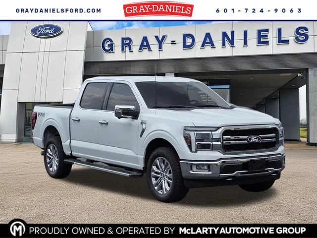 Certified Used 2024 Oxford White Ford Lariat image 1