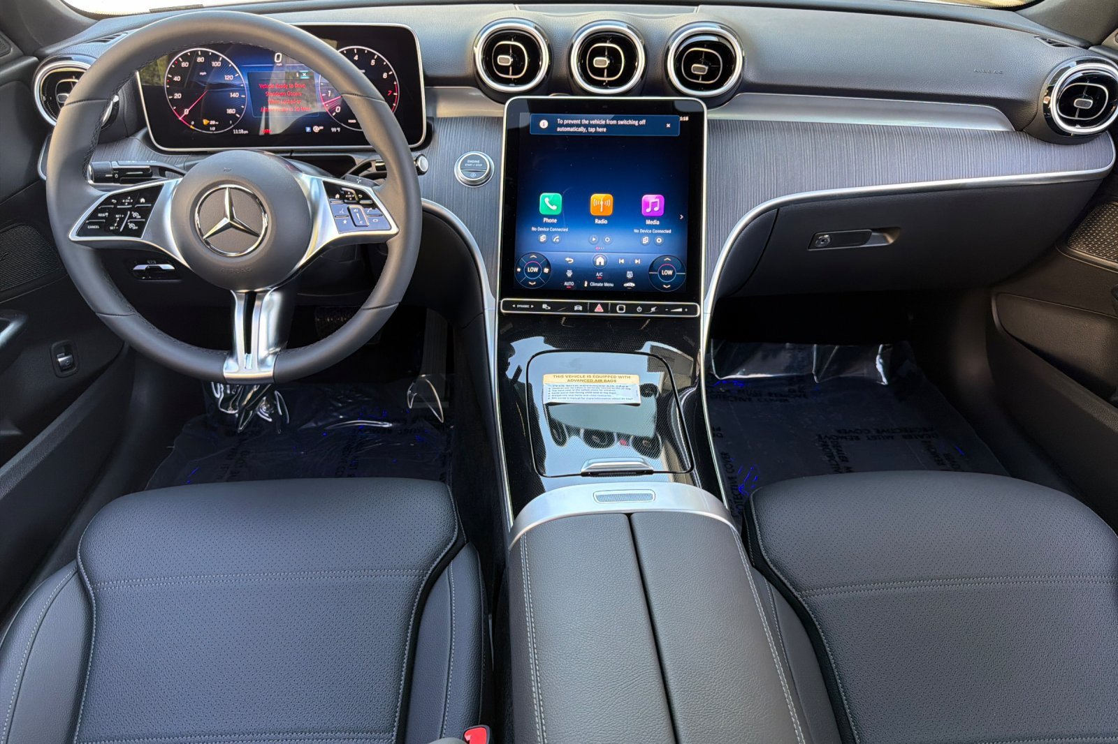 New 2026 Polar White Mercedes-Benz C 300 image 2