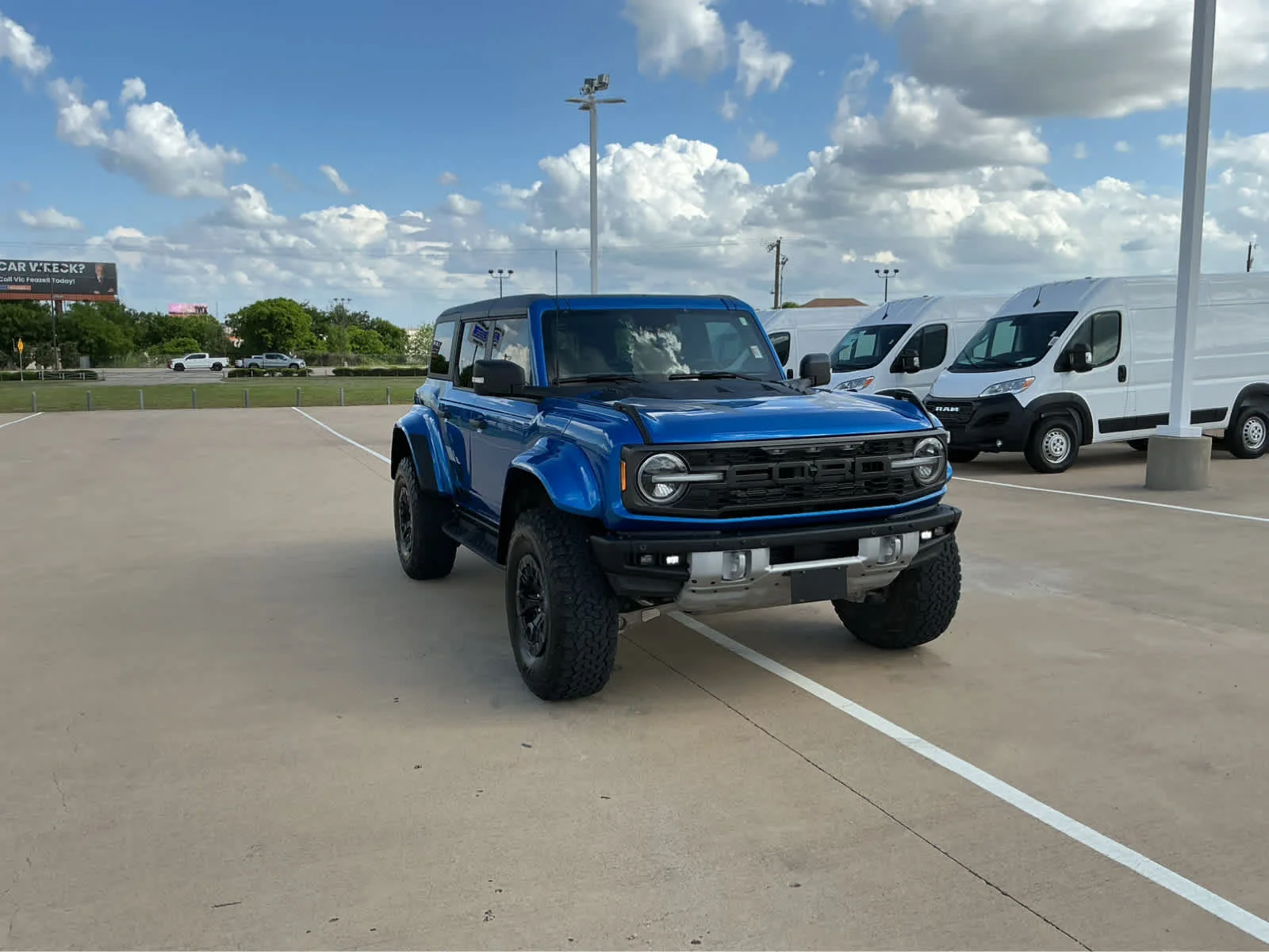 Used 2024 Velocity Blue Metallic Ford Raptor image 4