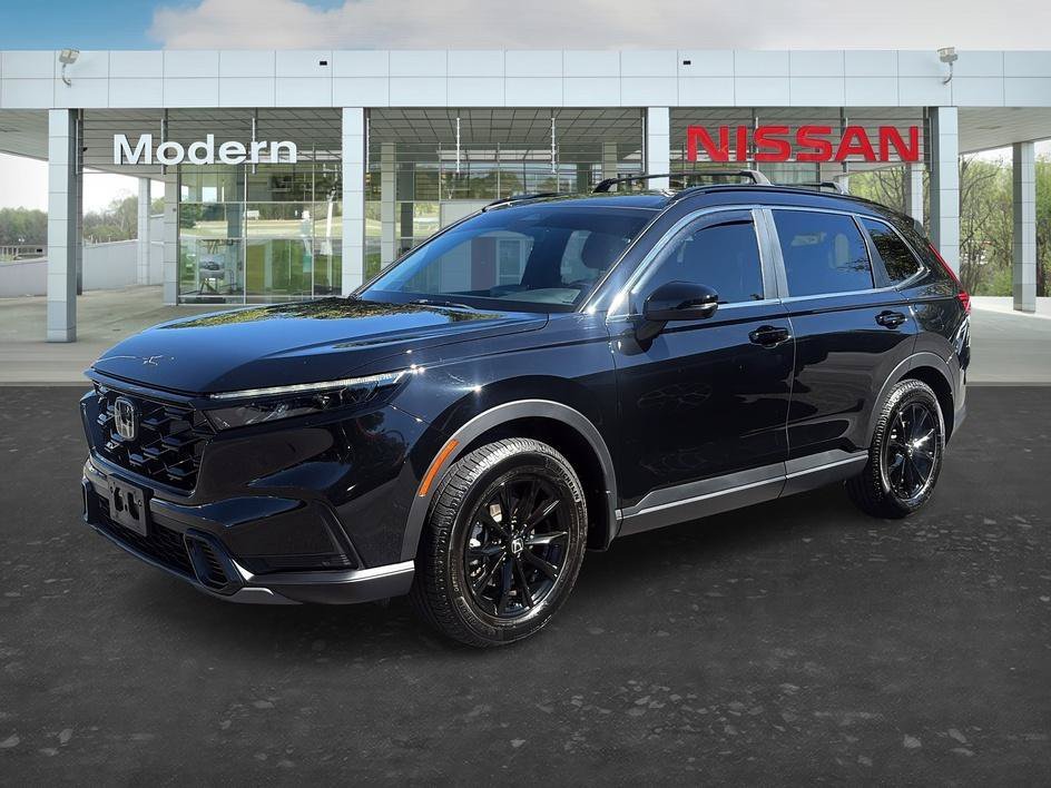 Used 2025 Crystal Black Pearl Honda Sport-L image 1