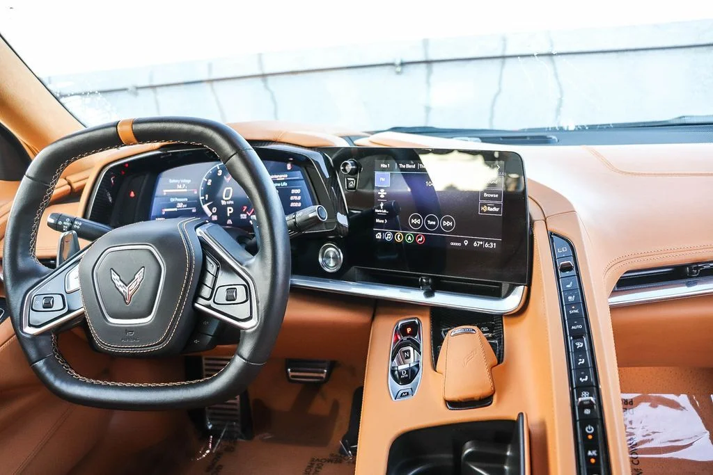 Used 2020 Orange Chevrolet Stingray image 16