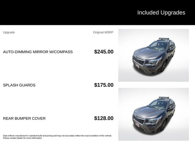 Used 2020 Gray Subaru Premium image 5
