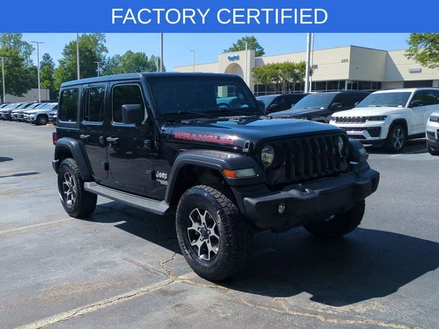 Used 2020 Black Jeep Unlimited Sport S image 7