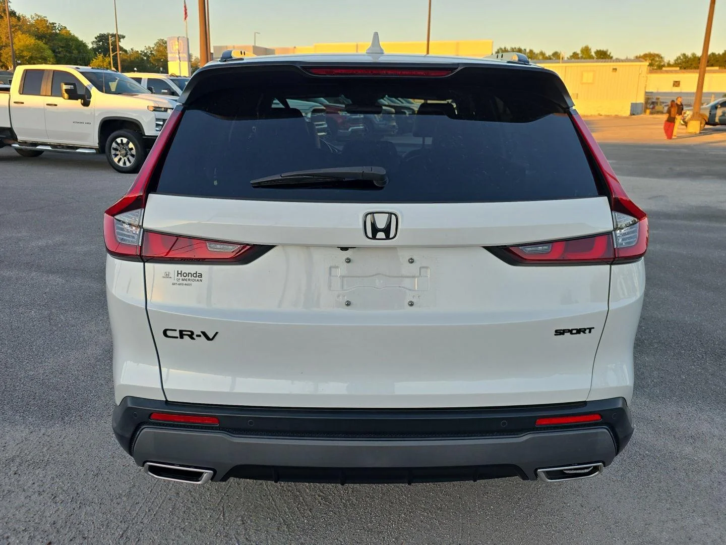 Used 2024 Platinum White Pearl Honda Sport-L image 4