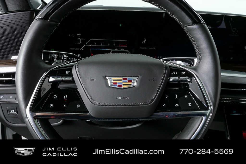 Certified Used 2025 Crystal White Tricoat Cadillac Sport Platinum image 9