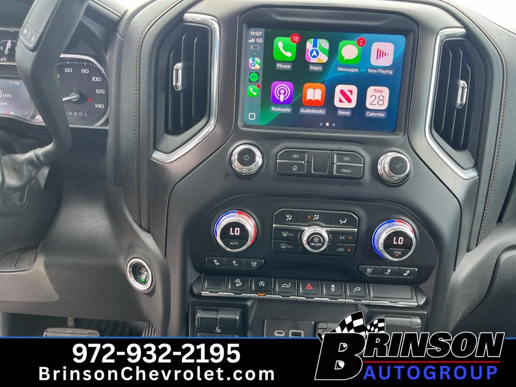 Used 2021 ONYX BLACK GMC AT4 image 12